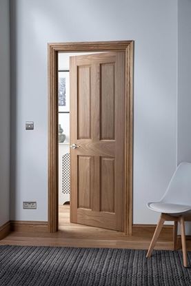 Cheshire-Mouldings-Cheshire-4-Panel-Oak-Door