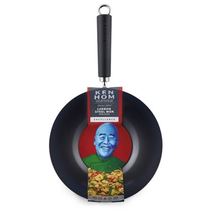 Ken-Hom-Excellence-Non-Stick-Carbon-Steel-Wok