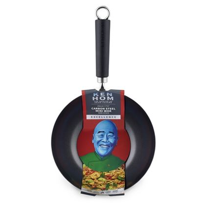 Ken-Hom-Excellence-Non-Stick-Carbon-Steel-Mini-Wok