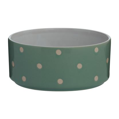 Mason-Cole-Polka-Dot-Dog-Bowl
