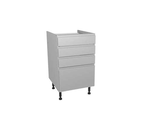 Gower-Rapide-Capri-Grey-4-Drawer-Unit