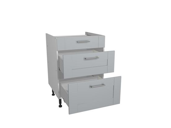 Gower-Rapide-Verona-Grey-3-Drawer-Unit