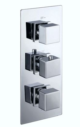 Giavani-Triple-Square-Shower-Valve