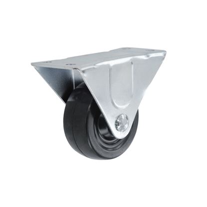 Smiths-Ironmongery-Rigid-Castor-Rubber-Wheel