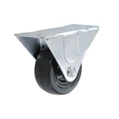 Smiths-Ironmongery-Rigid-Castor-Rubber-Wheel