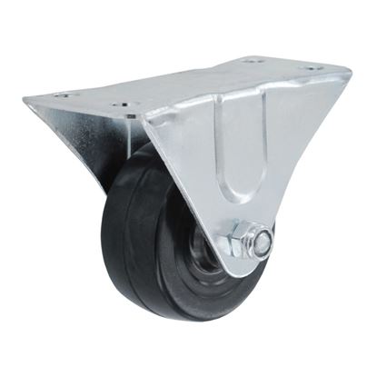 Smiths-Ironmongery-Rigid-Castor-Rubber-Wheel