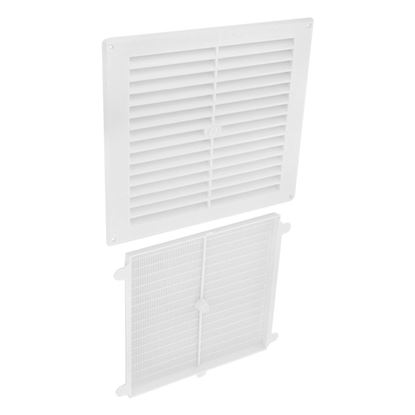 Securit-Plastic-Louvre-Vent-White