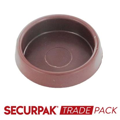 Securpak-Trade-Pack-Castor-Cup-Brown-Small