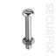 Securfix-Trade-Pack-Pan-Head-MachScrew-Zinc-Plated-M4X25