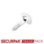 Securpak-Trade-Pack-Mirror-Screw-Cp-Head-38mm