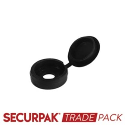 Securpak-Trade-Pack-Fold-Over-Screw-Caps-Black