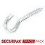 Securpak-Trade-Pack-Screw-Hook-Zinc-Plated-60mmx10