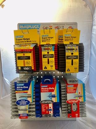 Plasplugs-Clip-Pack-Fixings--Counter-Top-Deal-Stand