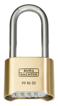 Burg-Wchter-4-D-Long-Shaft-Combi-Brass-Padlock