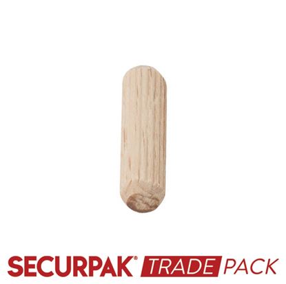 Securpak-Trade-Pack-Wooden-Dowels-M6x30mm