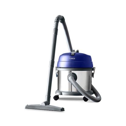Tower-TDW10-Stainless-Steel-Wet--Dry-Cylinder-Vacuum