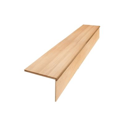 Stair-Klad-Single-Tread--Riser-Oak-Kit-Lacquered-FSC