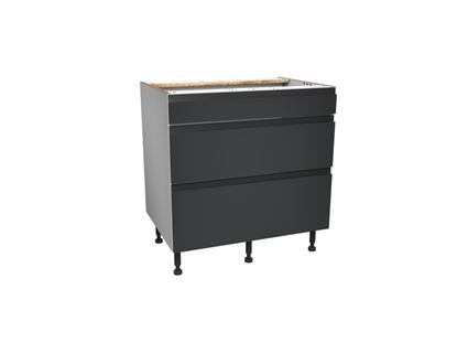 Gower-Rapide-Capri-Dark-Matt-Grey-3-Drawer-Pack