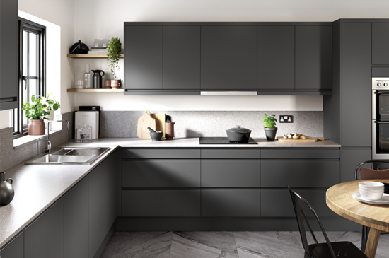 Gower-Rapide-Capri-Dark-Matt-Grey-Pull-Out-Unit