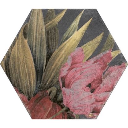 Ceramics-Aruba-Hexagon-Lava-Wall-Tile-23-x-27cm