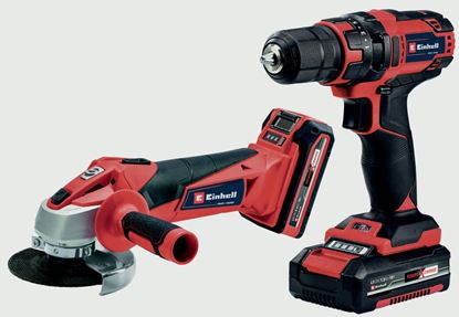 Einhell-PXC-18v-Drill-Driver--Angle-Grinder-Kit