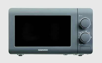 Daewoo-Manual-Grey-Microwave