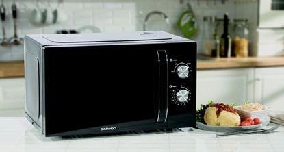 Daewoo-Black-Microwave-800w