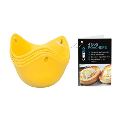 Chef-Aid-4-Silicone-Egg-Poachers