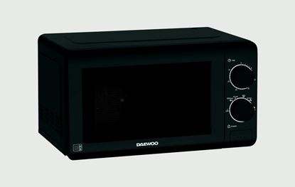 Daewoo-Manual-Microwave-Black-20L