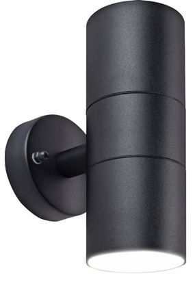 Luceco-External-Up-Down-Light-Black