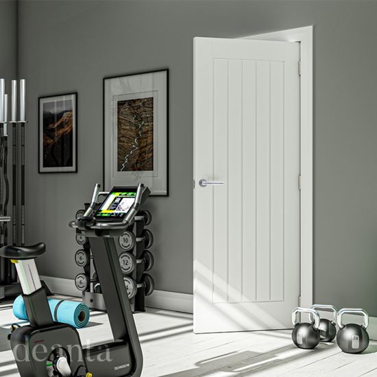 Deanta-Ely-White-Primed-Door