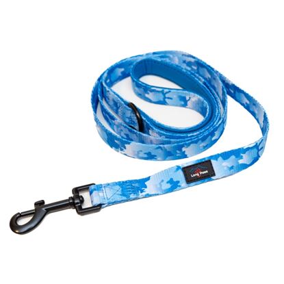 Long-Paws-Blue-Camo-Lead