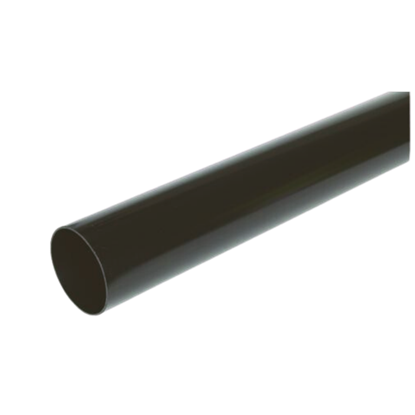 Kayflow-Rainwater-Round-Downpipe-Black