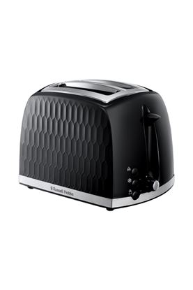 Russell-Hobbs-Black-Honeycomb-Toaster