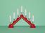 Premier-Red-Wooden-Candlebridge-with-Silver-Cups-and-7-Lights