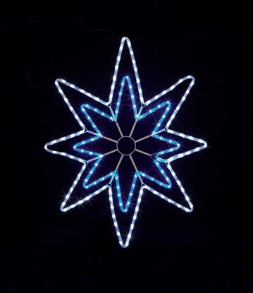 Premier-BlueWhite-LED-Star-Rope-Light