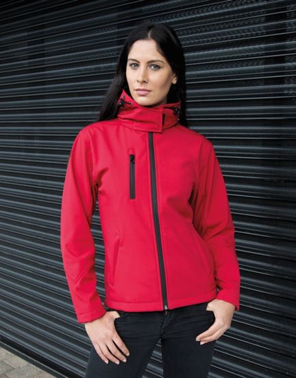 Regatta-Womens-Hooded-Softshell-NavyRoyal