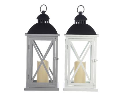 Kaemingk-LED-Metal-Lantern-With-Timer