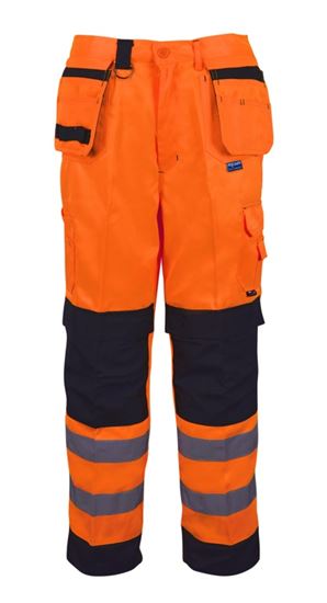 Black-Knight-Builders-Hi-Vis-Trousers-Orange--Black