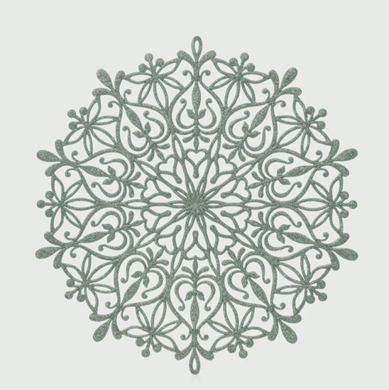 Premier-Snowflake-Glitter--Placemat