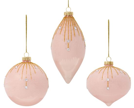 Premier-Frost-Pink-Jewel-Line-Baubles