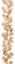 Premier-Green-Flocked-Garland-Champagne-Gold-Glitter