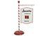 Kaemingk-Iron-Swinging-Board-Santa-RedWhite