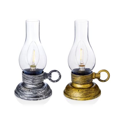 Premier-Antique-Oil-Lamp-With-Gold-Or-Silver