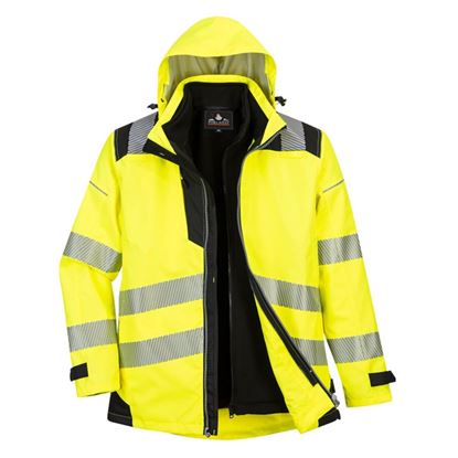 Portwest-Hi-Vis-Jacket-Yellow