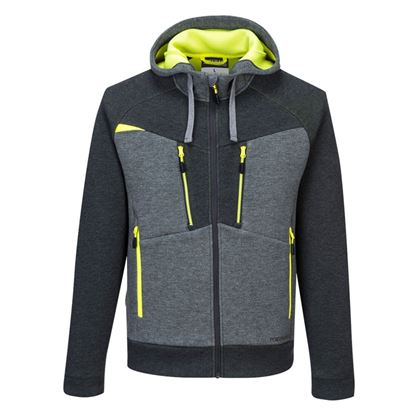 Portwest-Zipped-Hoodie-Grey