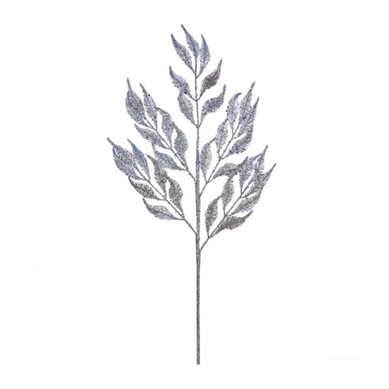 Premier-Silver-Glitter-Flat-Fern-Spray