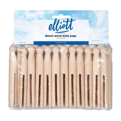 Elliott-Beech-Wood-Dolly-Pegs