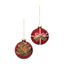 Premier-Red-Matt-Glass-Bauble