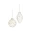 Premier-White-Frosted-Glass-Bauble-With-Silver-Star-Sequins